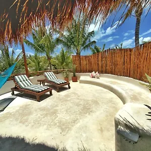 Casa Cacahuate Holbox-casa Entera Con Jardin-whole House With Garden Hébergement de vacances